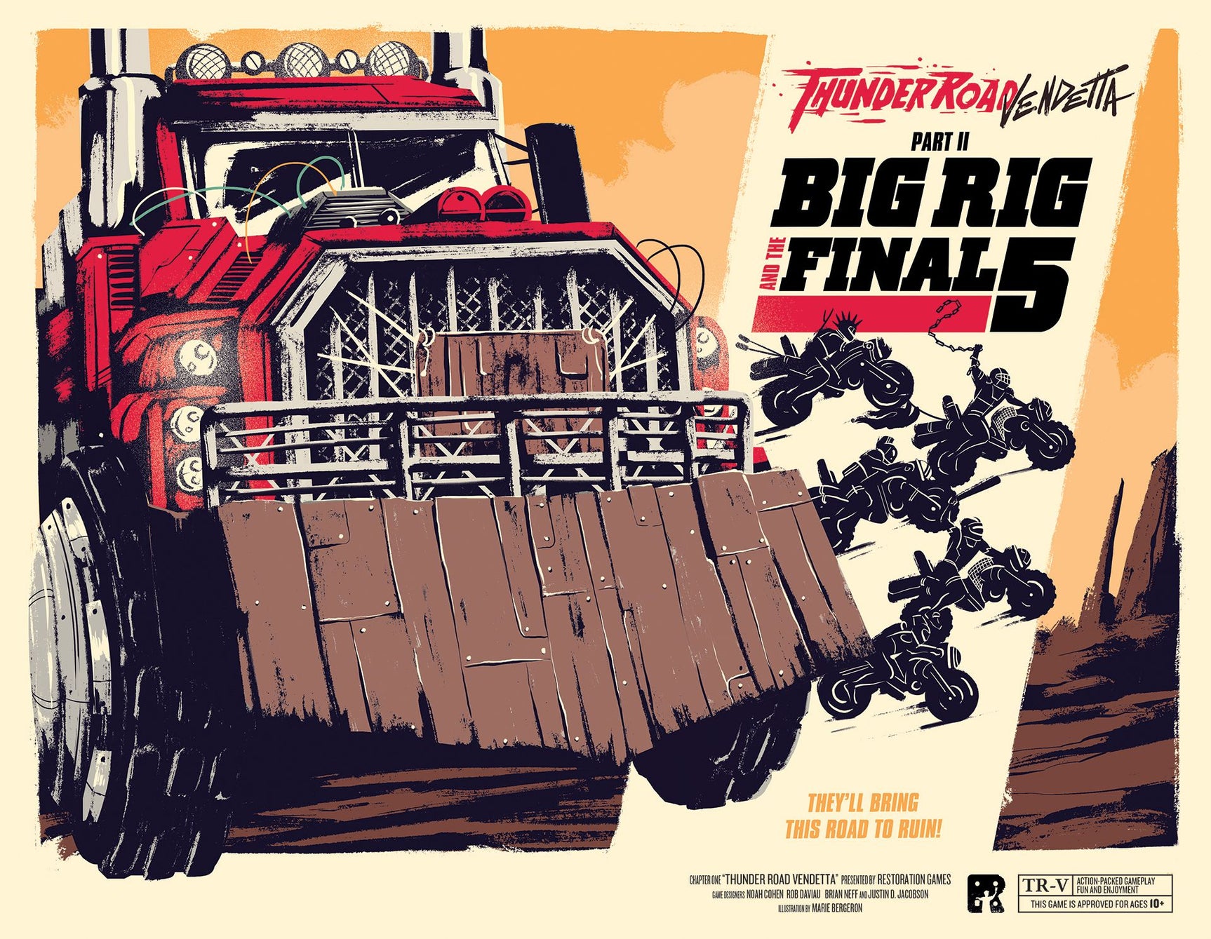 Thunder Road: Vendetta – Big Rig and the Final Five (Kickstarter Edition)