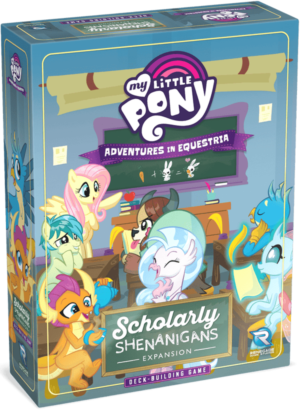 My Little Pony: Adventures in Equestria Deck-Building Game – Scholarly Shenanigans Expansion *PRE-ORDER*