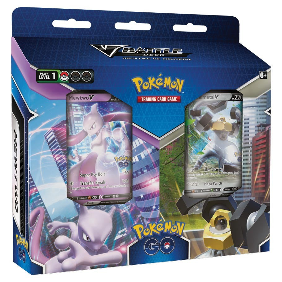 Pokémon Go TCG: V Battle Deck: Mewtwo vs Melmetal Bundle