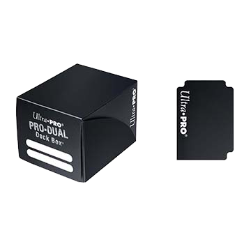 Ultra Pro - PRO Dual Small Black Deck Box (120)