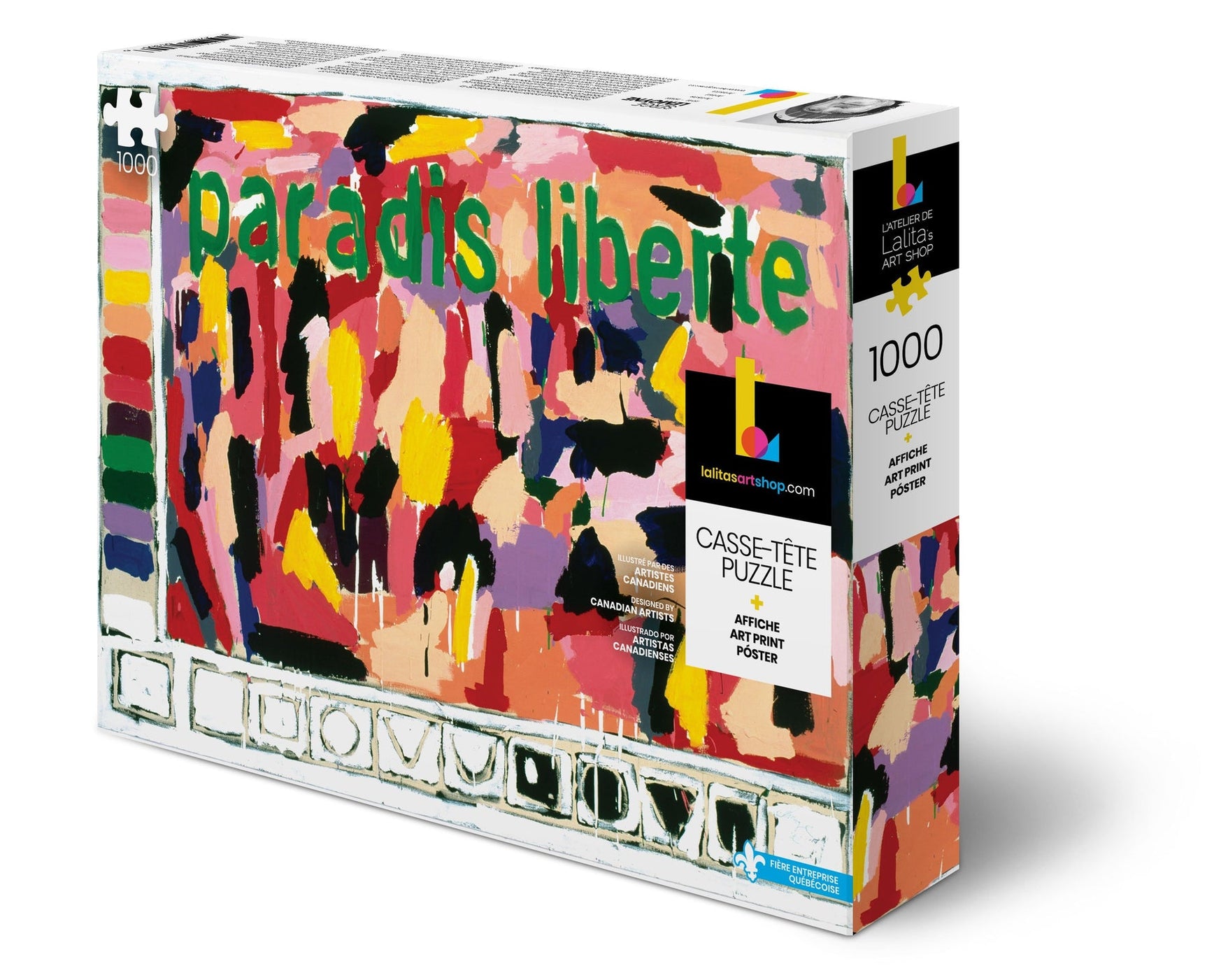 Puzzle - Lalita’s Art Shop - Jigsaw Puzzle: Paradis Liberté for Adults (1000 Pieces)