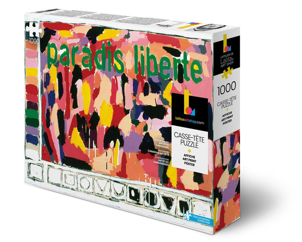 Puzzle - Lalita’s Art Shop - Jigsaw Puzzle:  Paradis Liberté for Adults (1000 Pieces)