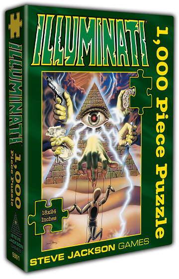 Puzzle - Steve Jackson Games - Illuminati (1000 Pieces)