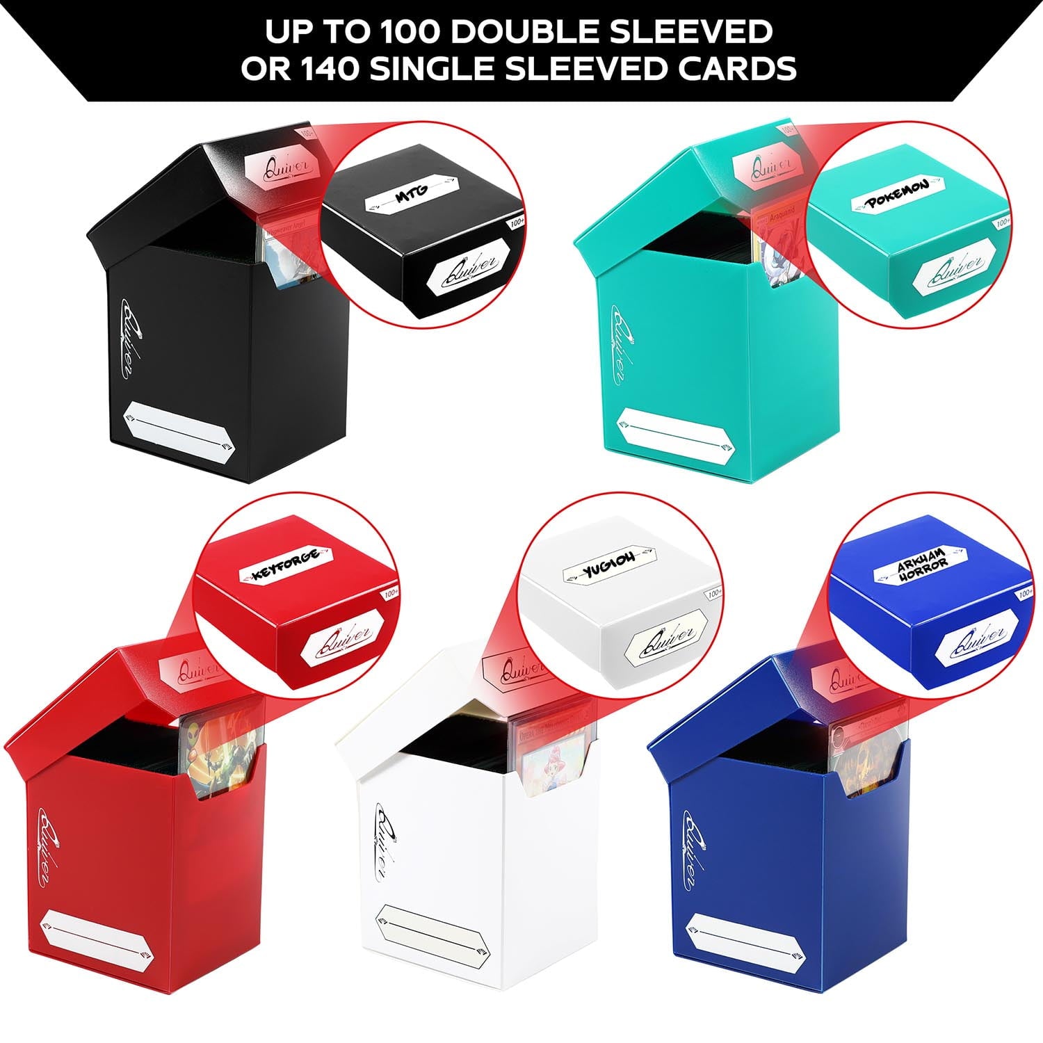 Quiver Time - Standard Deck Blocks 100+ (Set of 5 Boxes)