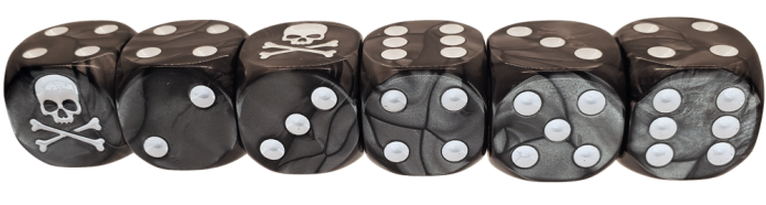 Pirate Dice Set d6