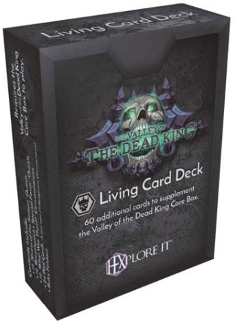 HEXplore It: The Valley of the Dead King - Living Card Deck