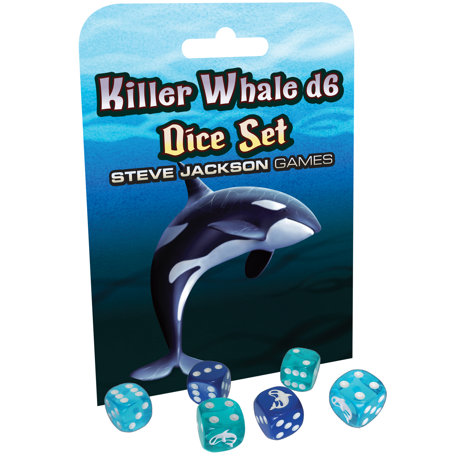 Killer Whale D6 Dice Set