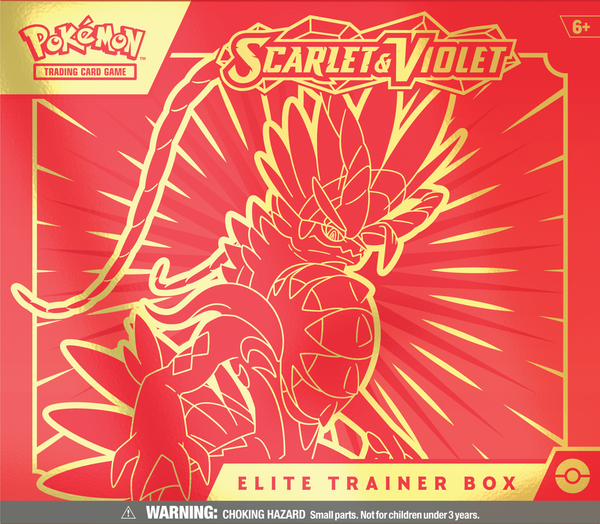 Pokémon - Scarlet and Violet: Elite Trainer Box - Koraidon (Red)