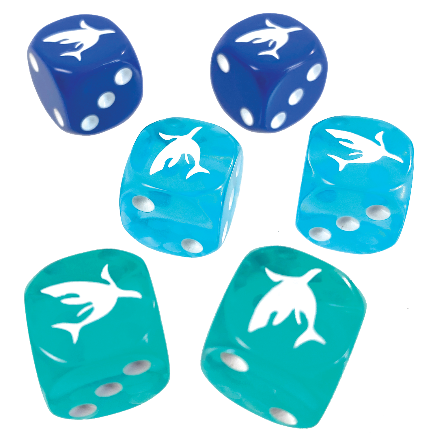 Shark D6 Dice Set