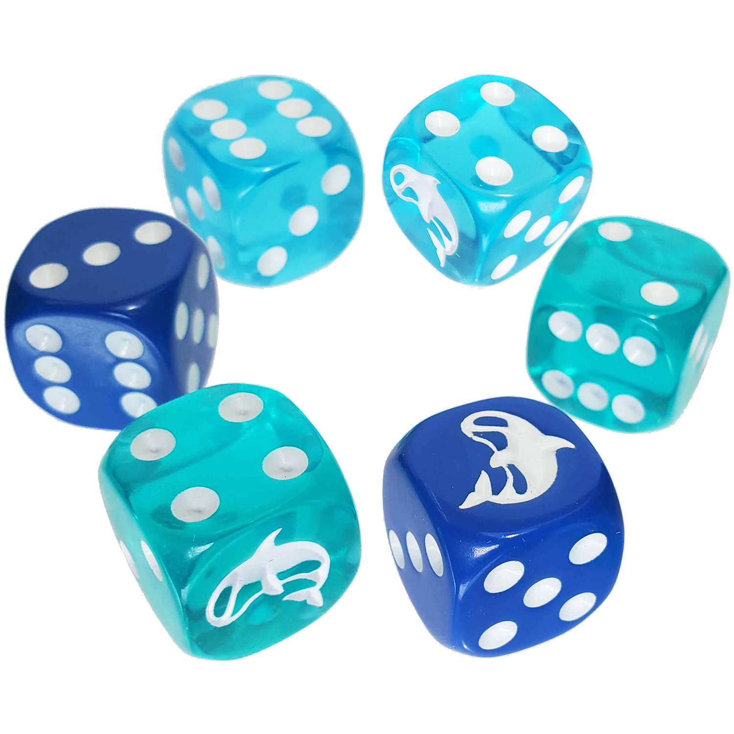 Killer Whale D6 Dice Set