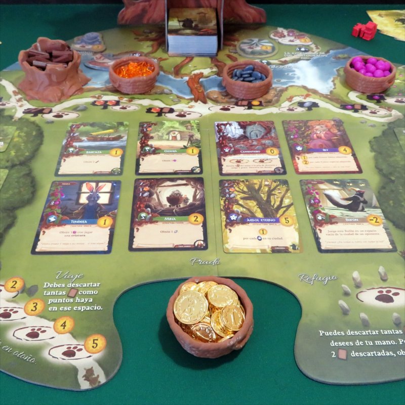 BGExpansions - Everdell - Resource Holders (6 Pieces)