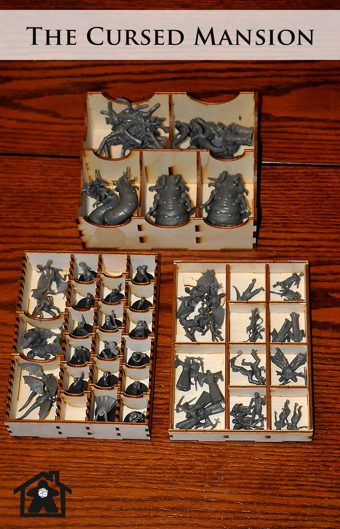 Meeple Realty - The Cursed Mansion (Compatible with Mansions of Madness™)