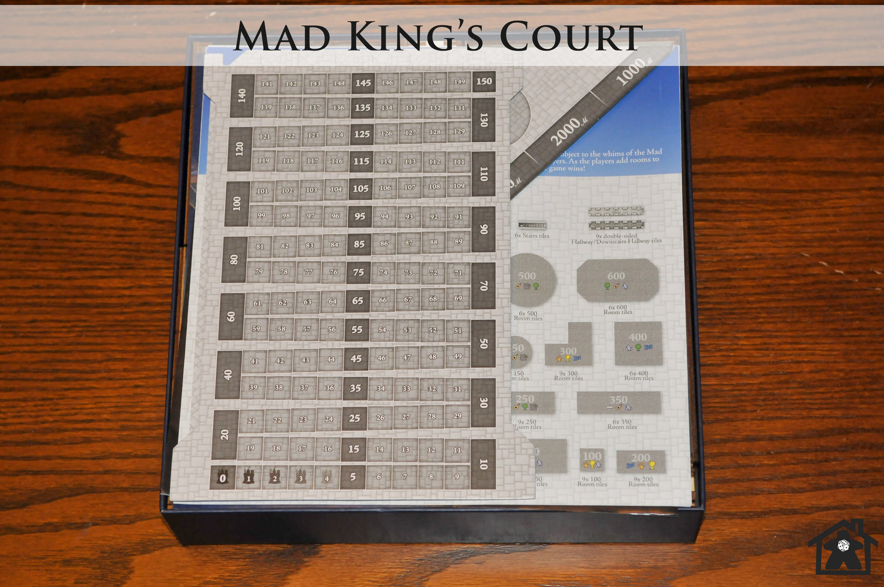 Meeple Realty - Mad King's Court (Compatible with CASTLES OF MAD KING LUDWIG™)