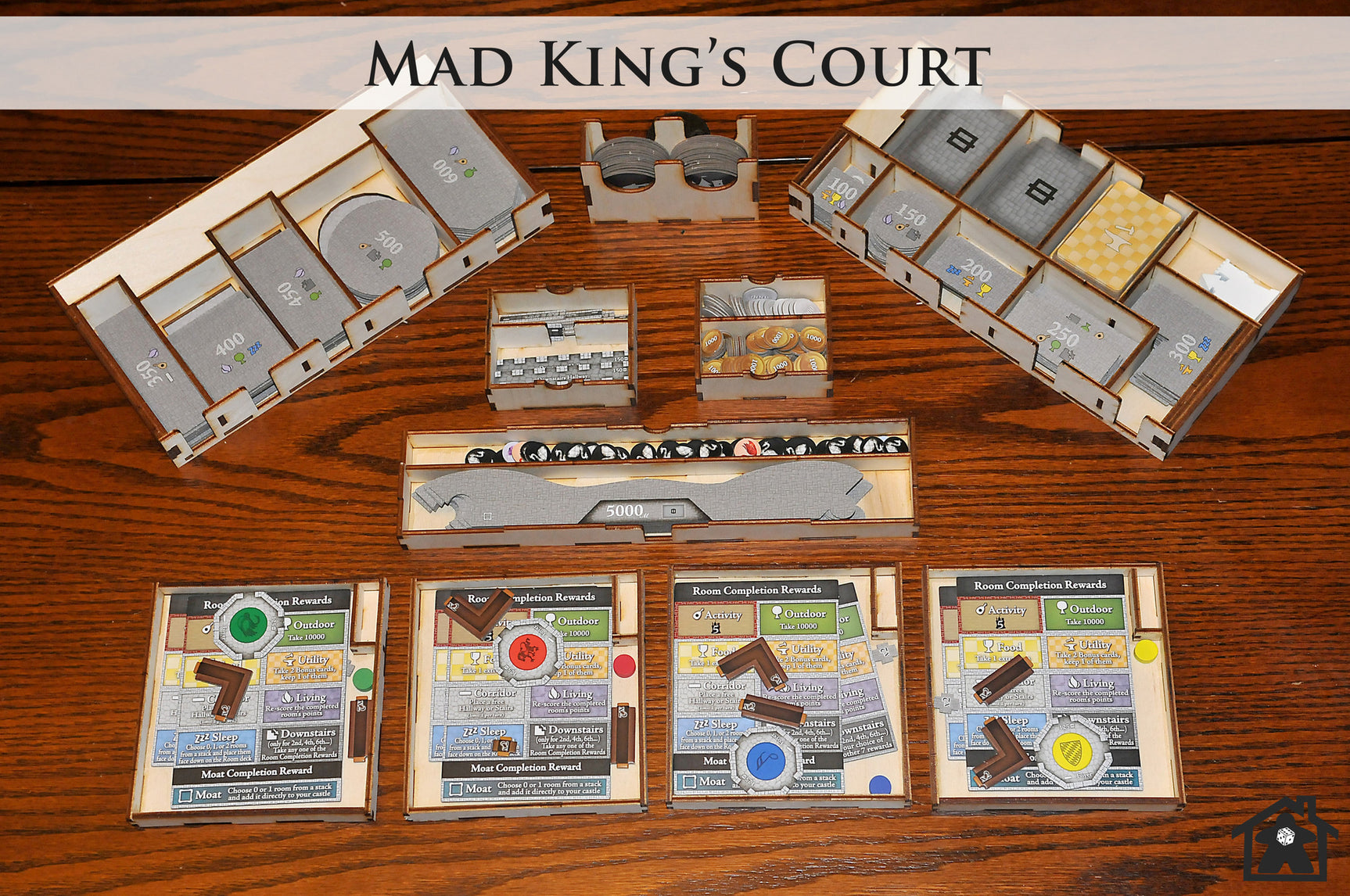 Meeple Realty - Mad King's Court (Compatible with CASTLES OF MAD KING LUDWIG™)