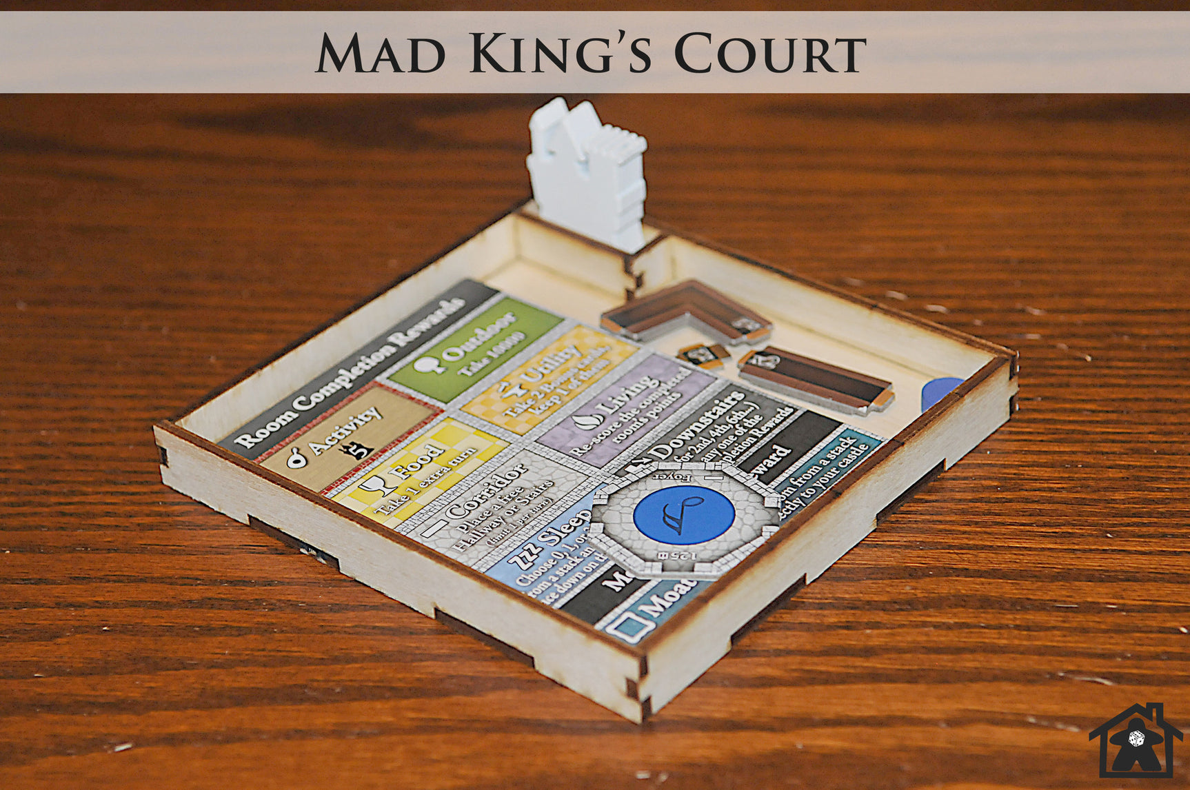 Meeple Realty - Mad King's Court (Compatible with CASTLES OF MAD KING LUDWIG™)