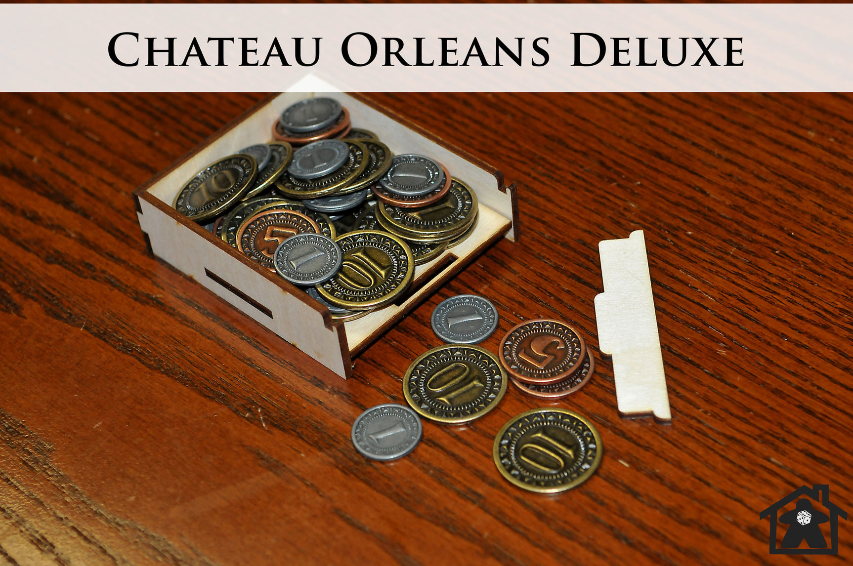 Meeple Realty - Chateau Orleans Deluxe (compatible with ORLEANS: DELUXE™ )