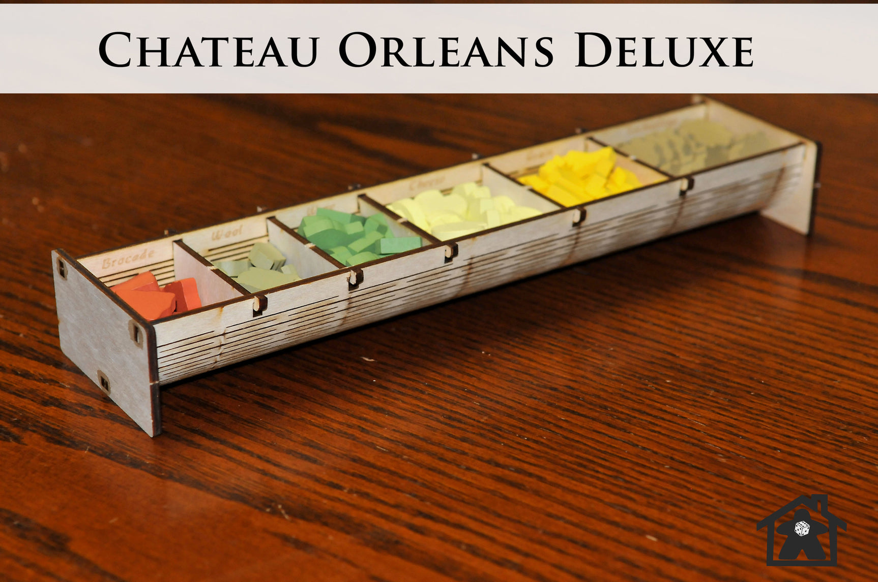 Meeple Realty - Chateau Orleans Deluxe (compatible with ORLEANS: DELUXE™ )