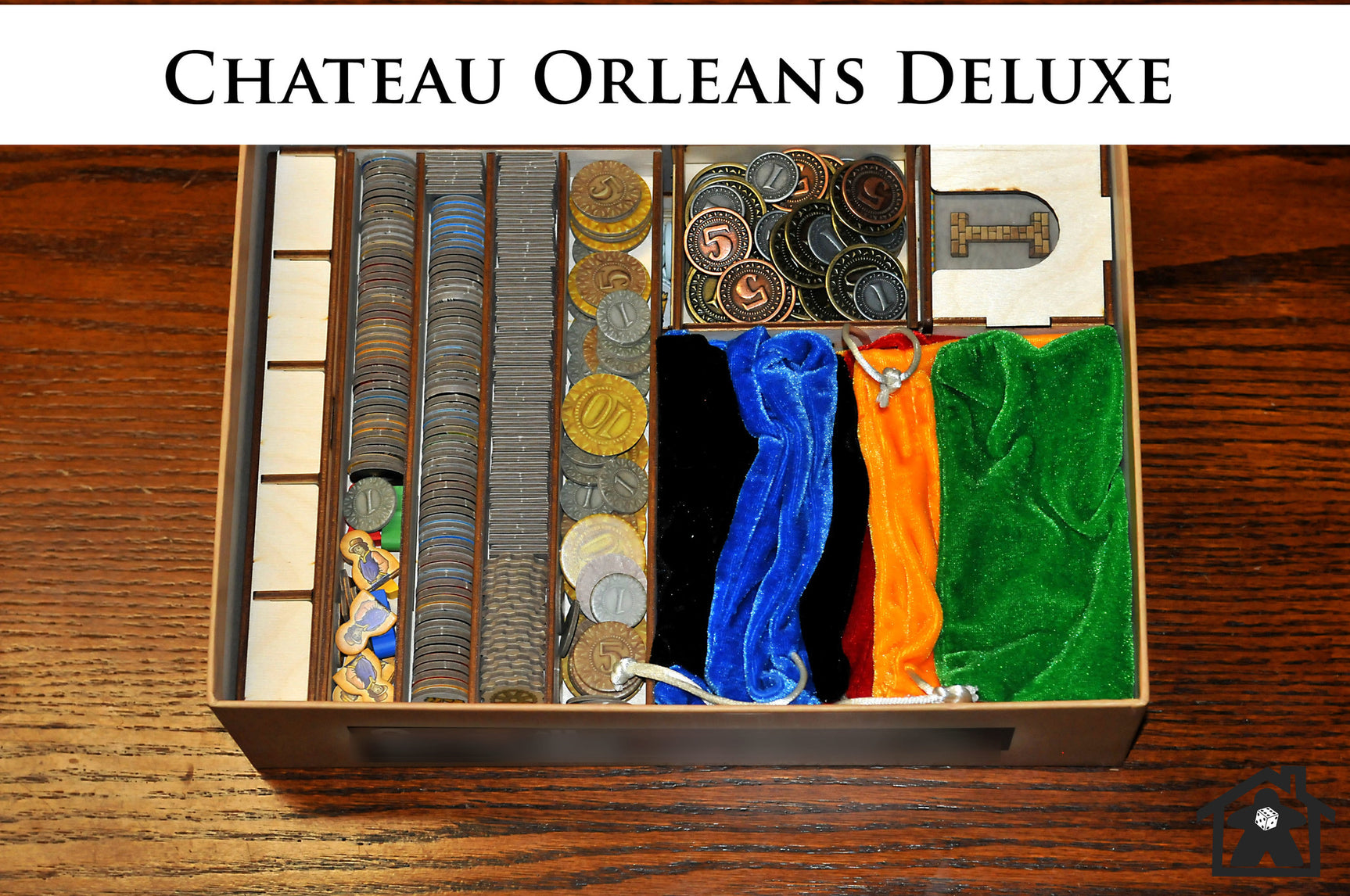 Meeple Realty - Chateau Orleans Deluxe (compatible with ORLEANS: DELUXE™ )