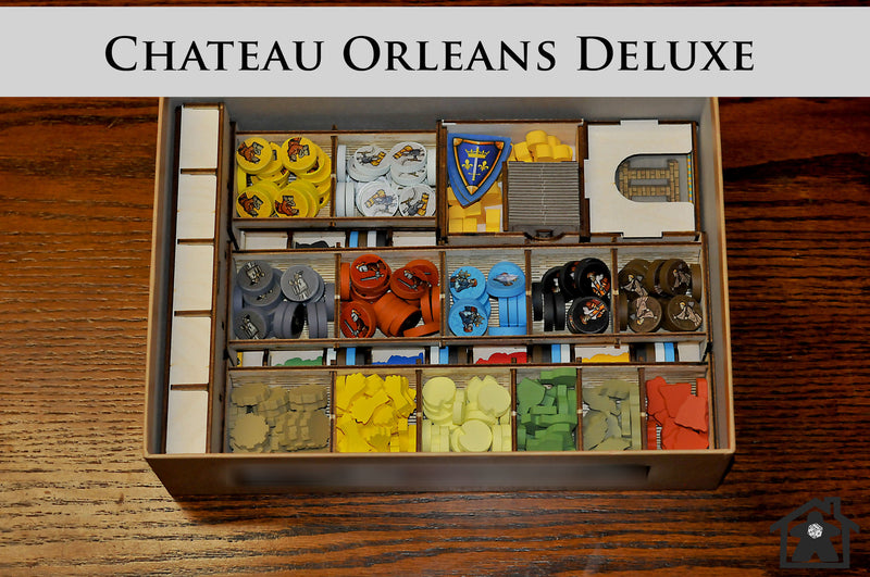 Meeple Realty - Chateau Orleans Deluxe (compatible with ORLEANS: DELUXE™ )