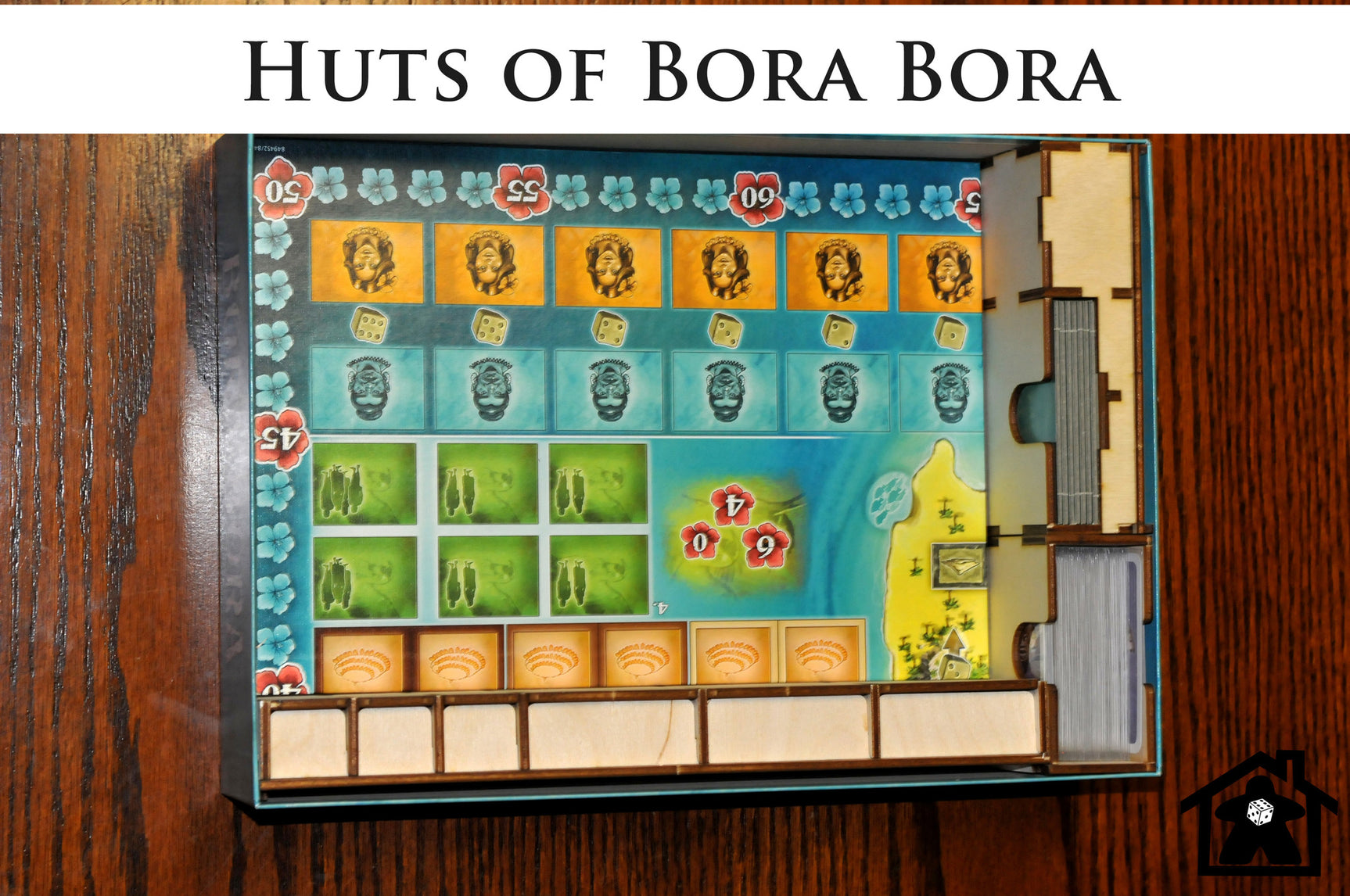 Meeple Realty - Huts of Bora Bora (Compatible with BORA BORA™)