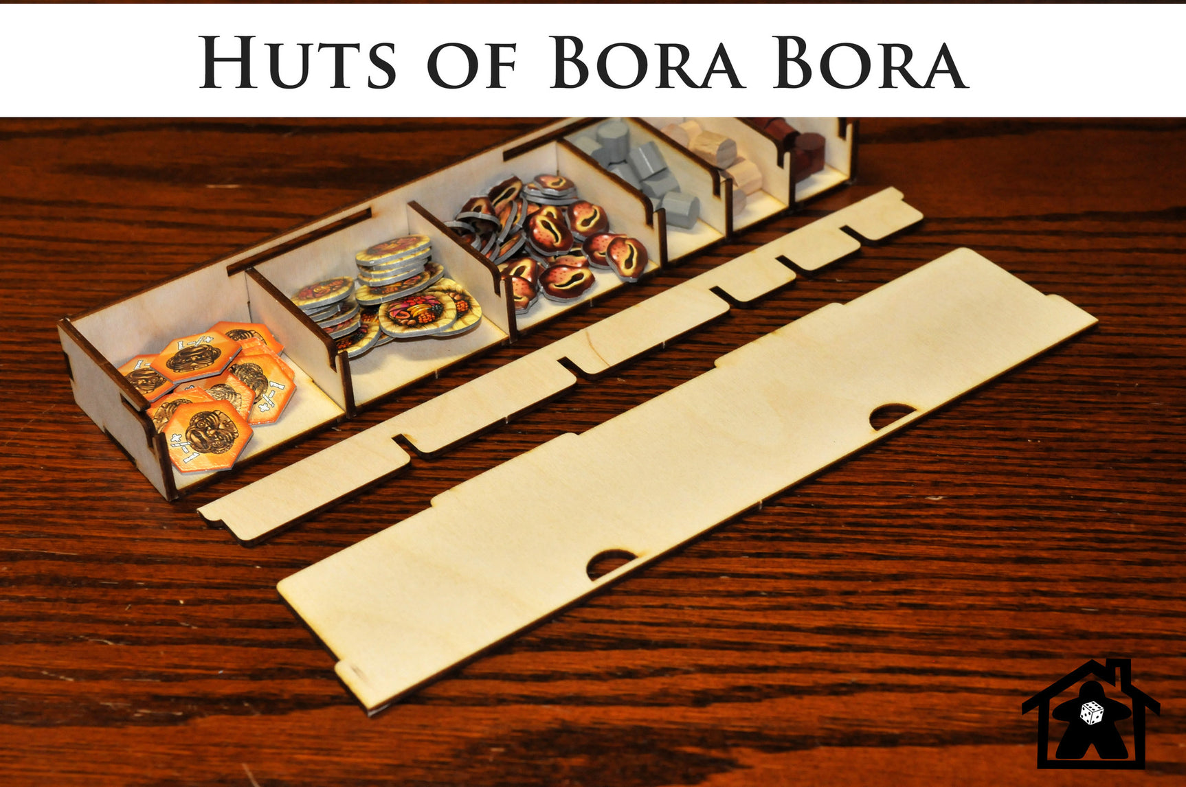 Meeple Realty - Huts of Bora Bora (Compatible with BORA BORA™)