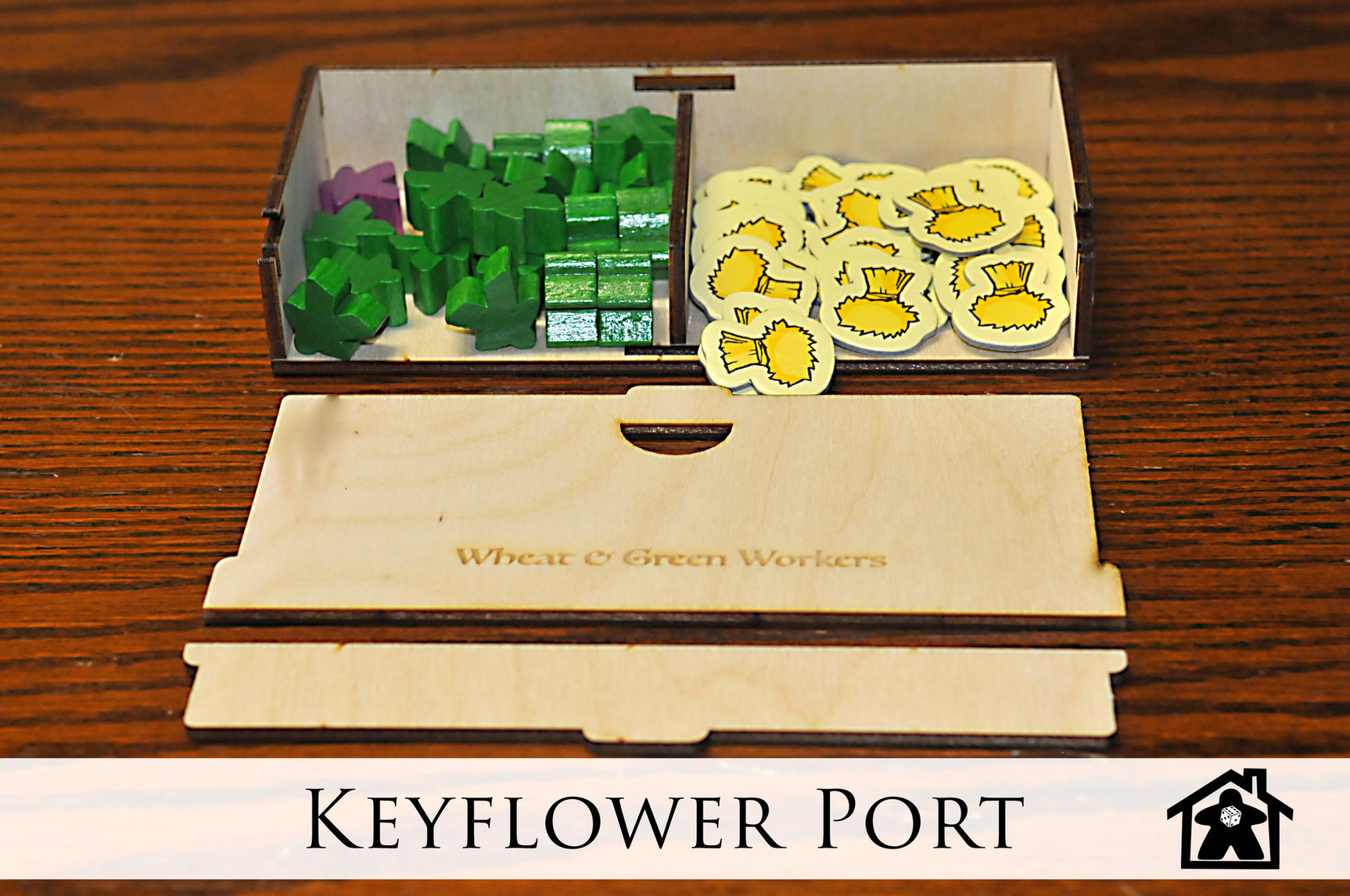 Meeple Realty - Keyflower Port (Compatible with KEYFLOWER™)