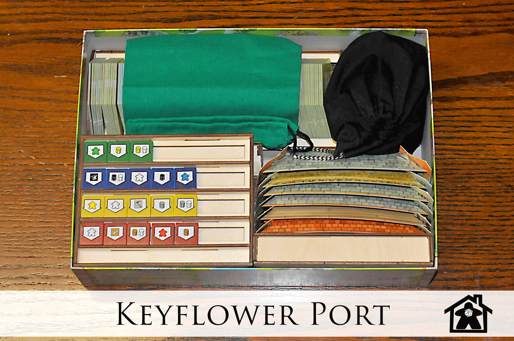 Meeple Realty - Keyflower Port (Compatible with KEYFLOWER™)