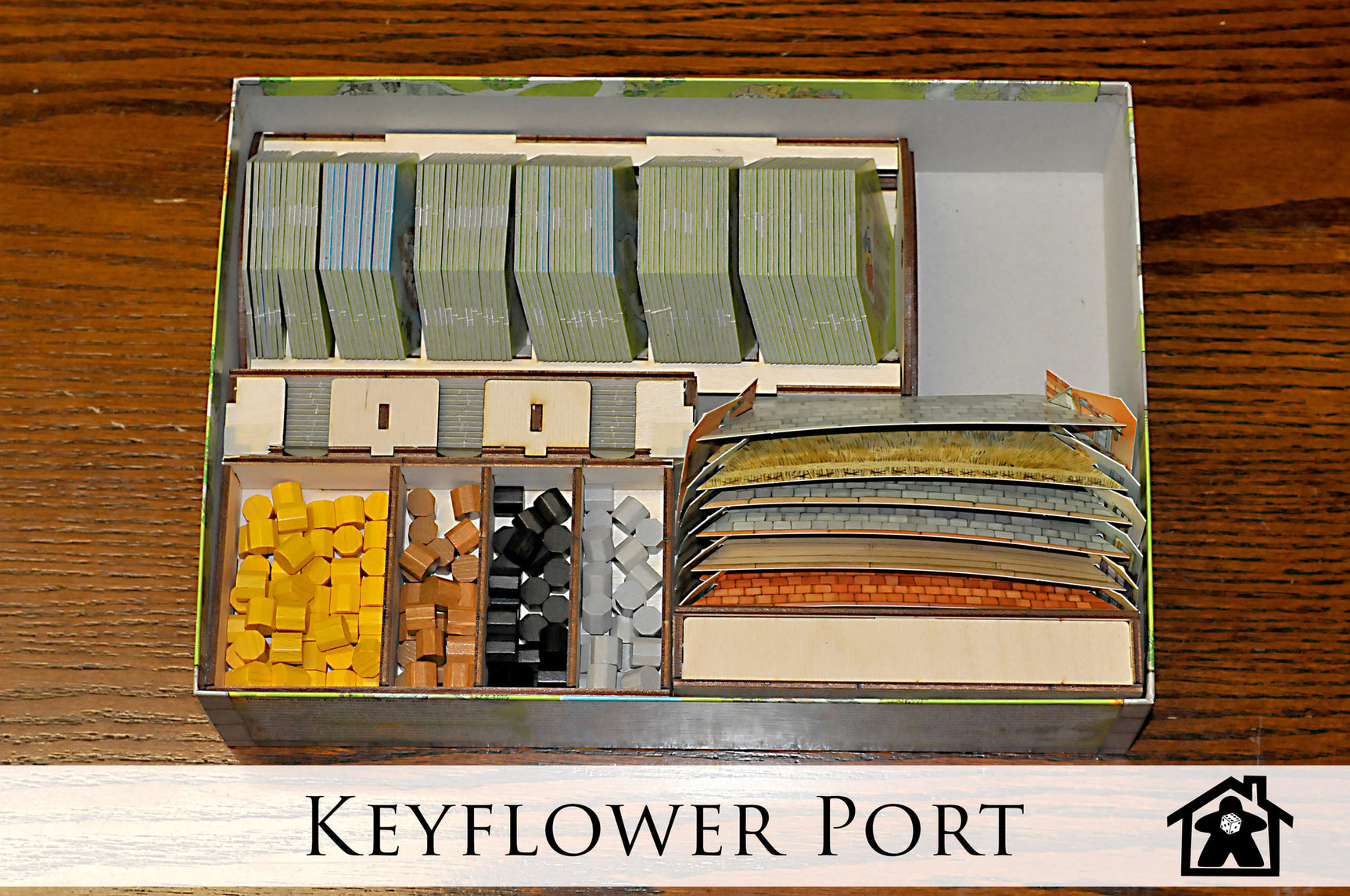 Meeple Realty - Keyflower Port (Compatible with KEYFLOWER™)