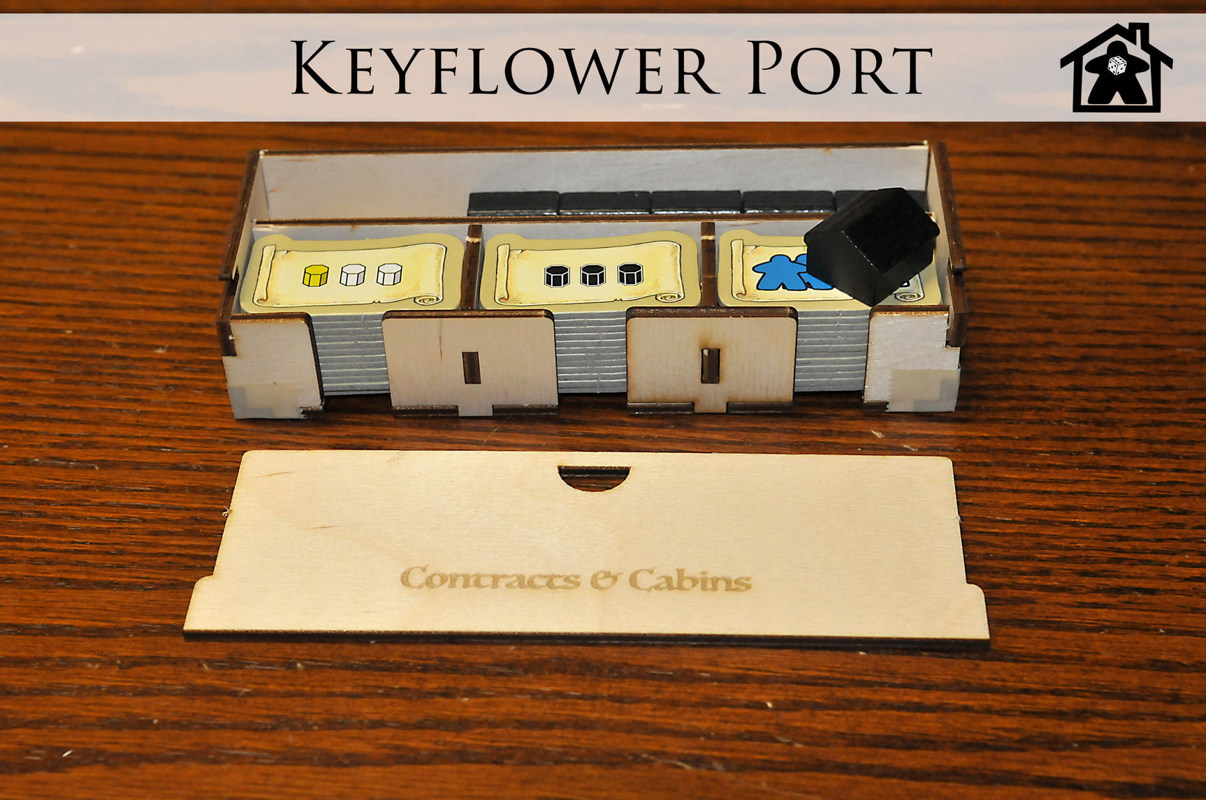 Meeple Realty - Keyflower Port (Compatible with KEYFLOWER™)