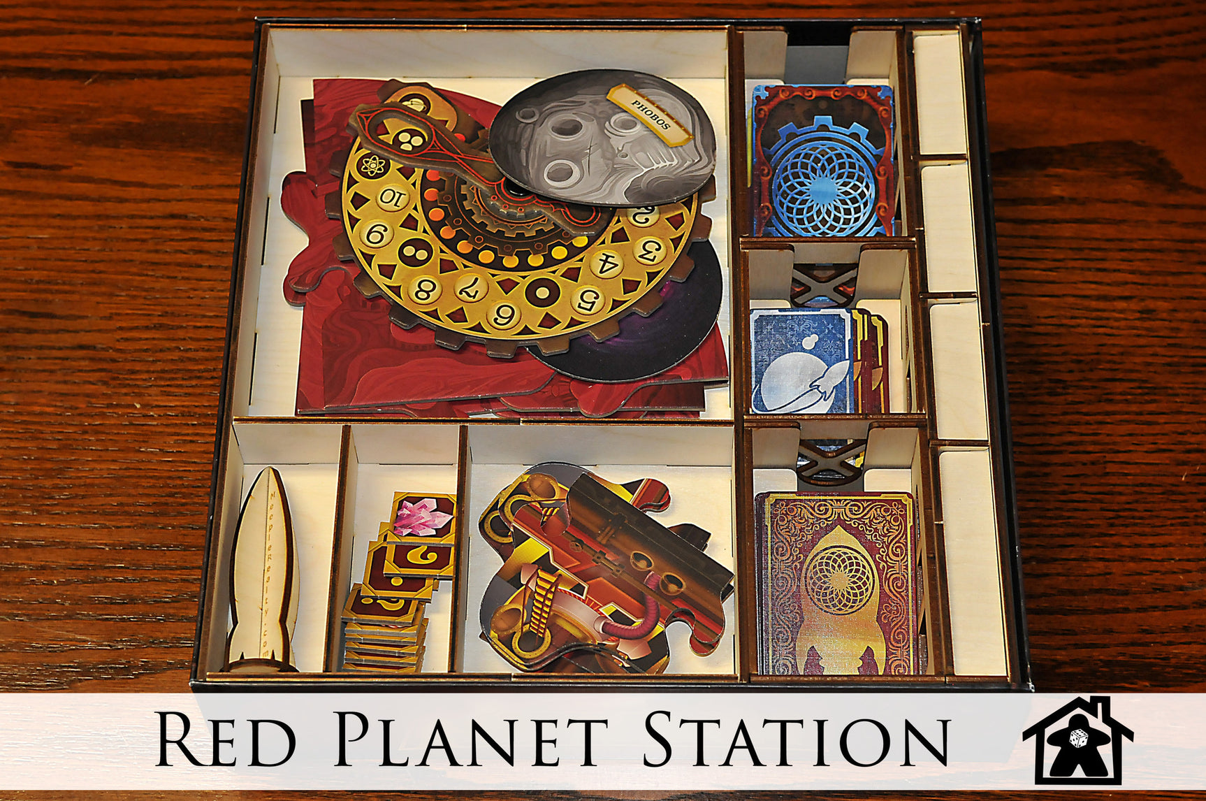 Meeple Realty - Red Planet Station (Compatible with MISSION RED PLANET™)