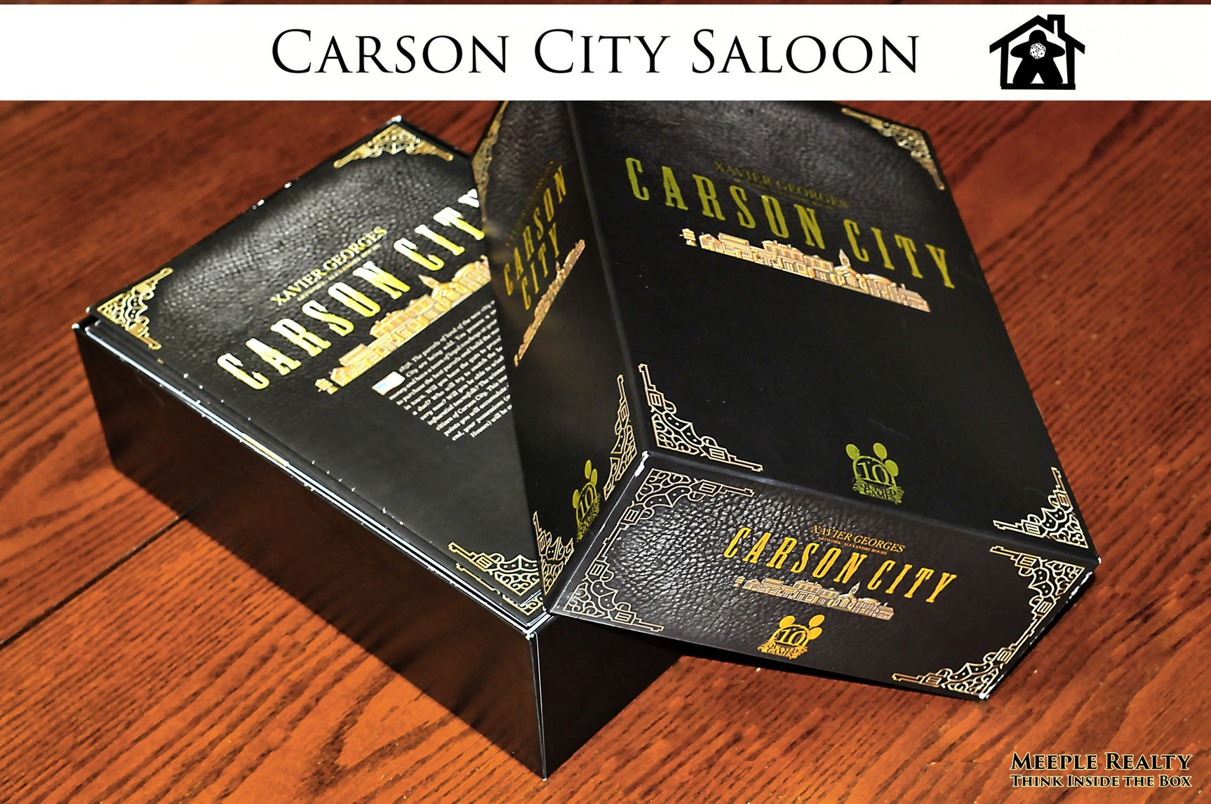 Meeple Realty - Carson City Saloon (Compatible with CARSON CITY: BIG BOX™) *PRE-ORDER*