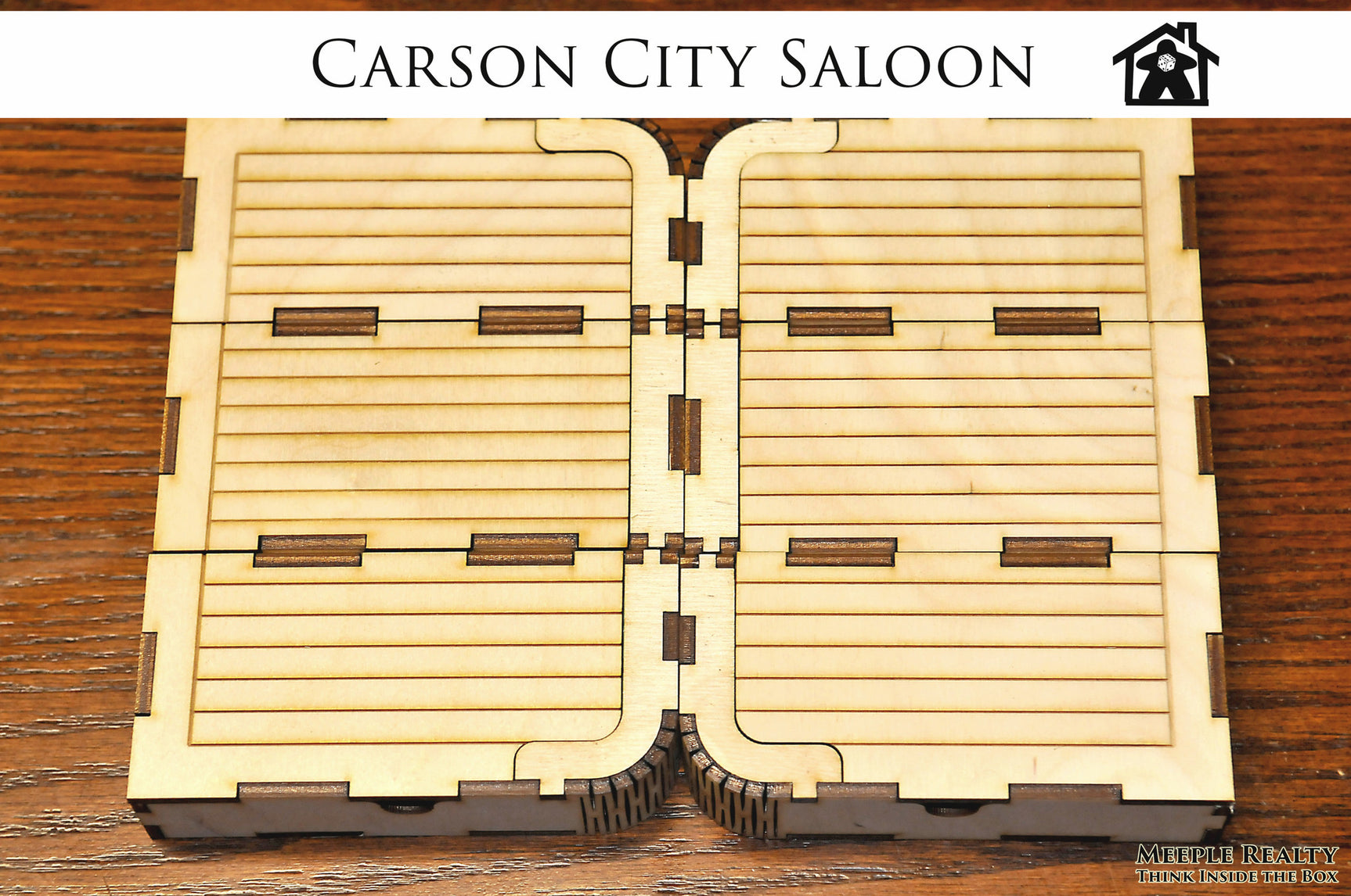 Meeple Realty - Carson City Saloon (Compatible with CARSON CITY: BIG BOX™) *PRE-ORDER*