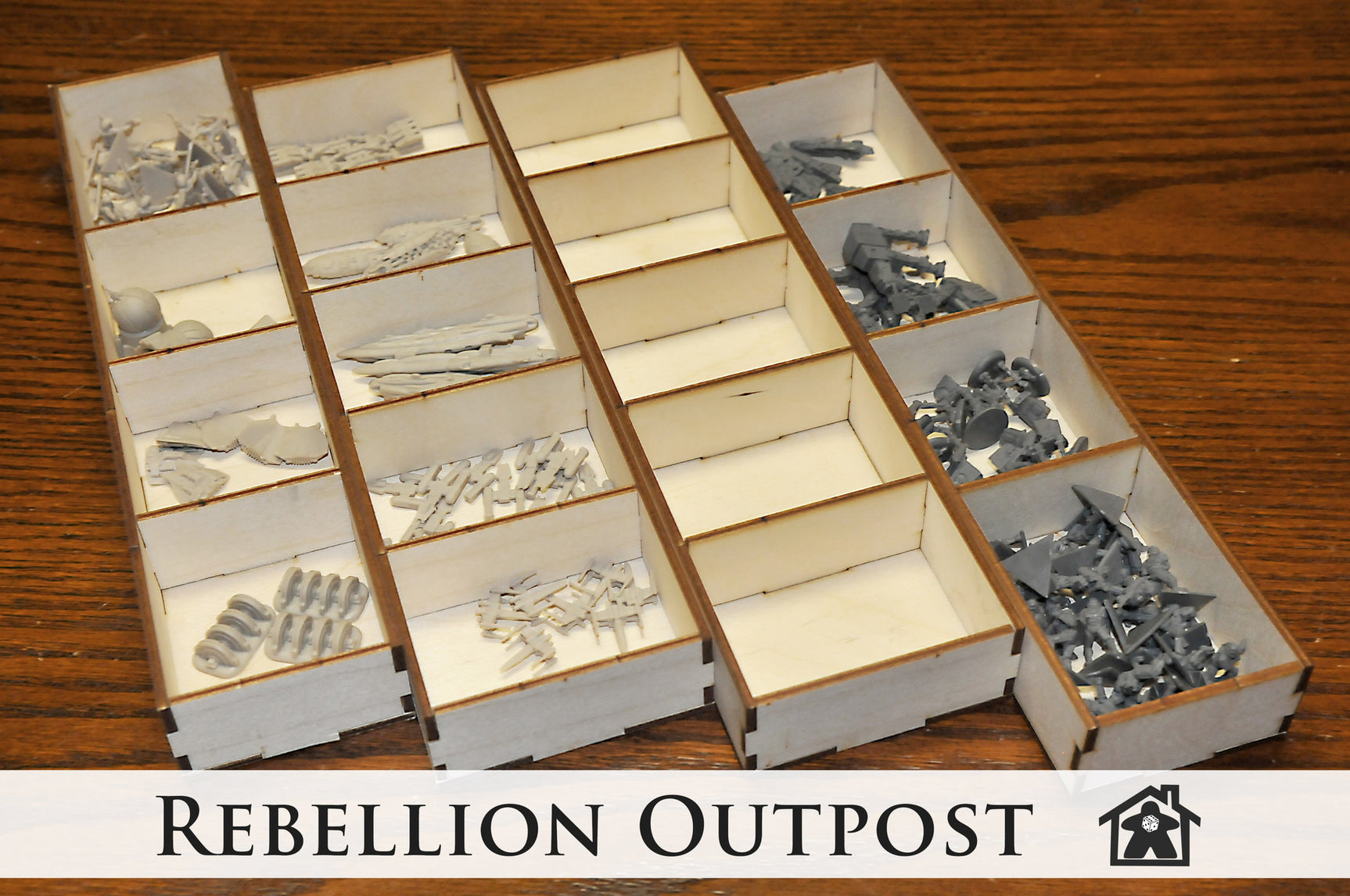Meeple Realty - Rebellion Outpost (Compatible with STAR WARS: REBELLION™)