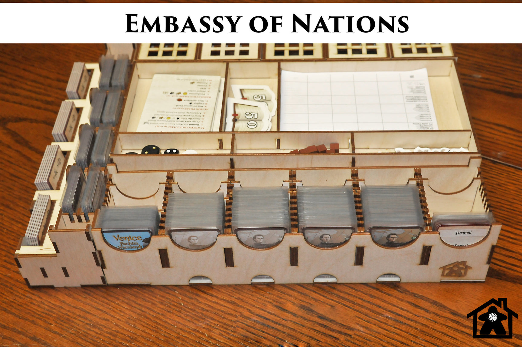 Meeple Realty - Embassy of Nations (compatible with NATIONS™)