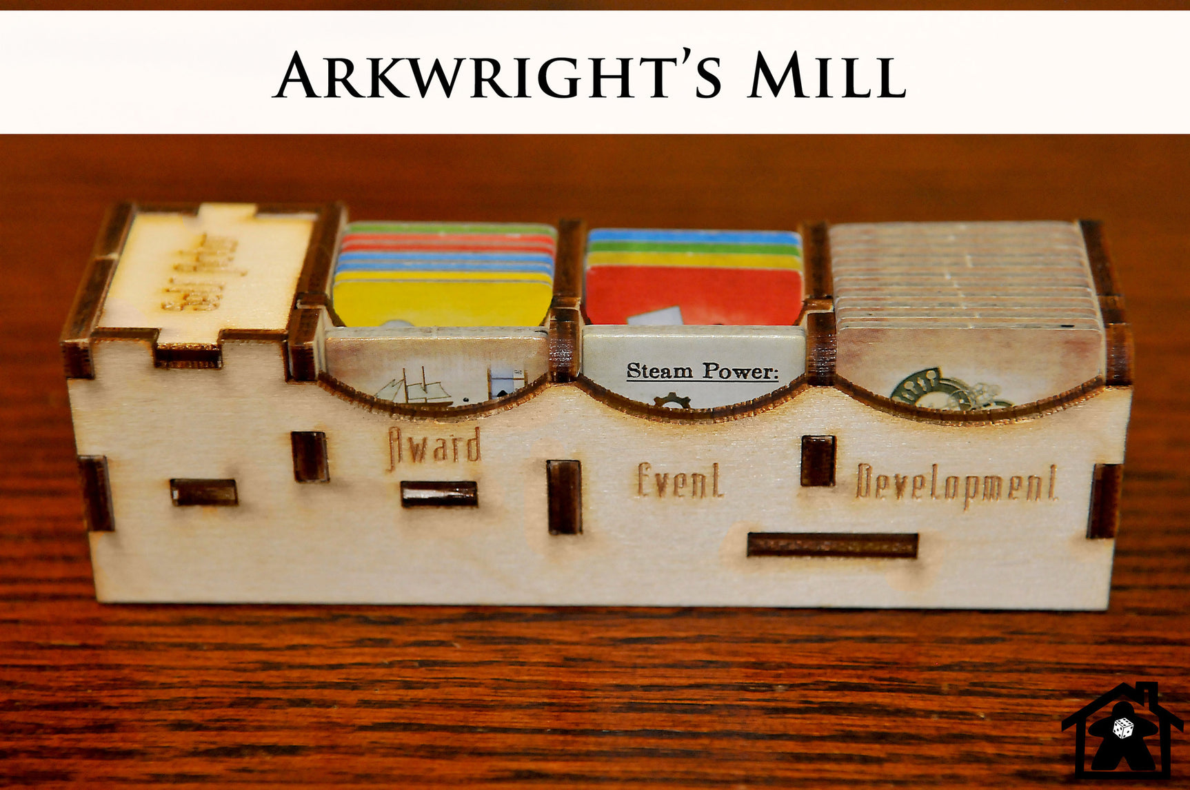 Meeple Realty - Arkwright's Mill (Compatible with ARKWRIGHT™)