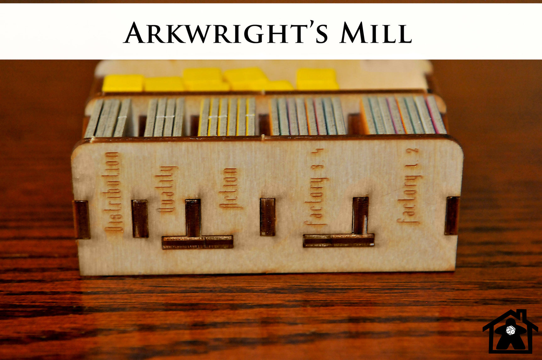 Meeple Realty - Arkwright's Mill (Compatible with ARKWRIGHT™)