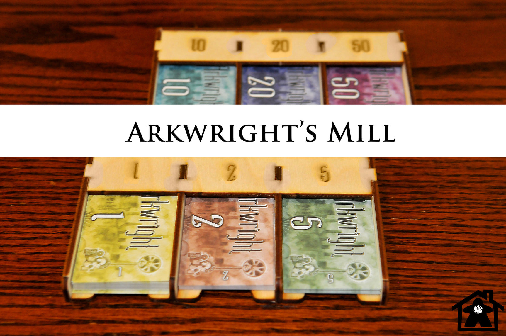 Meeple Realty - Arkwright's Mill (Compatible with ARKWRIGHT™)