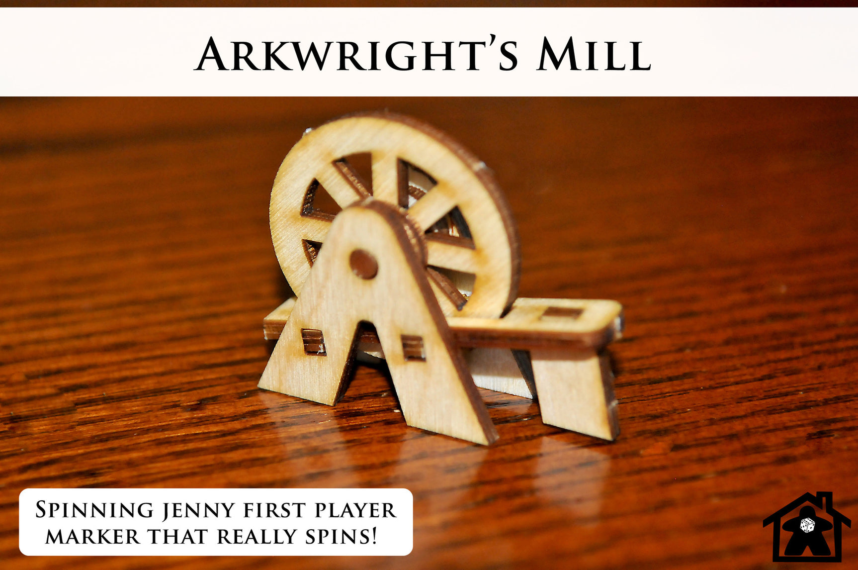 Meeple Realty - Arkwright's Mill (Compatible with ARKWRIGHT™)