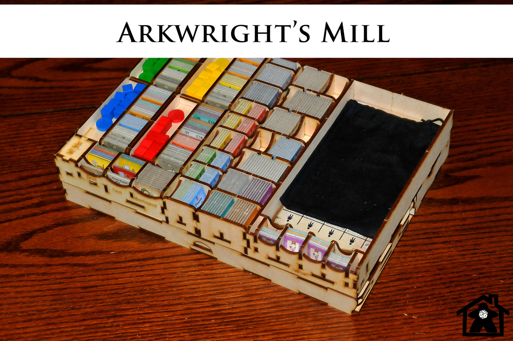 Meeple Realty - Arkwright's Mill (Compatible with ARKWRIGHT™)