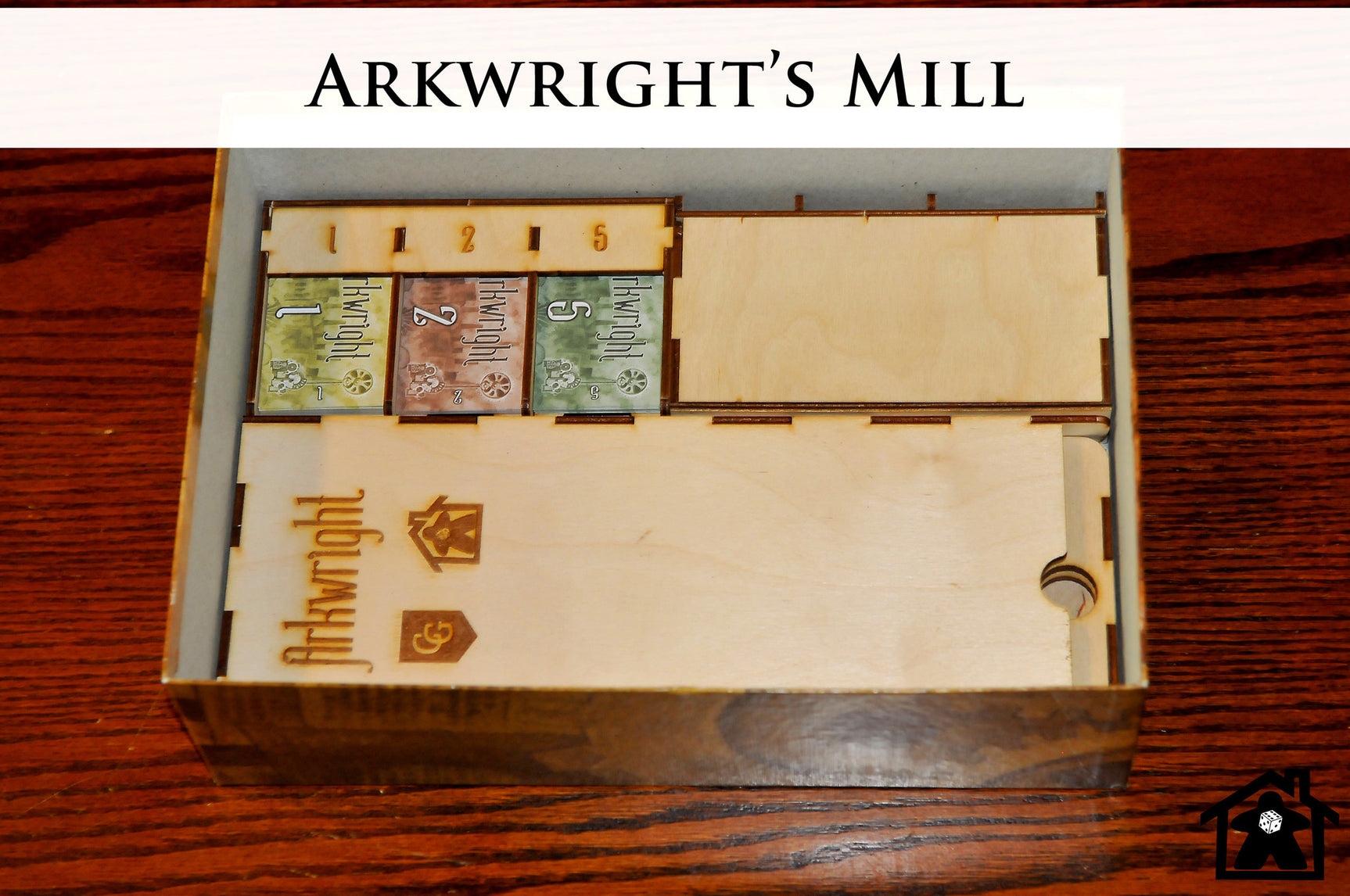 Meeple Realty - Arkwright's Mill (Compatible with ARKWRIGHT™)