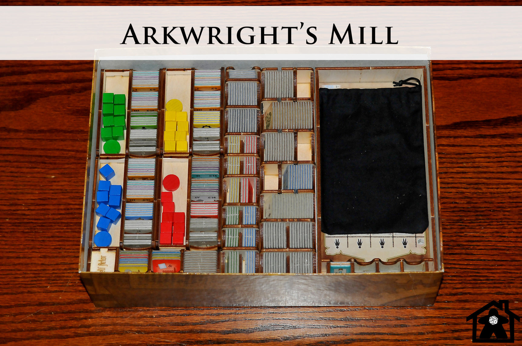 Meeple Realty - Arkwright's Mill (Compatible with ARKWRIGHT™)