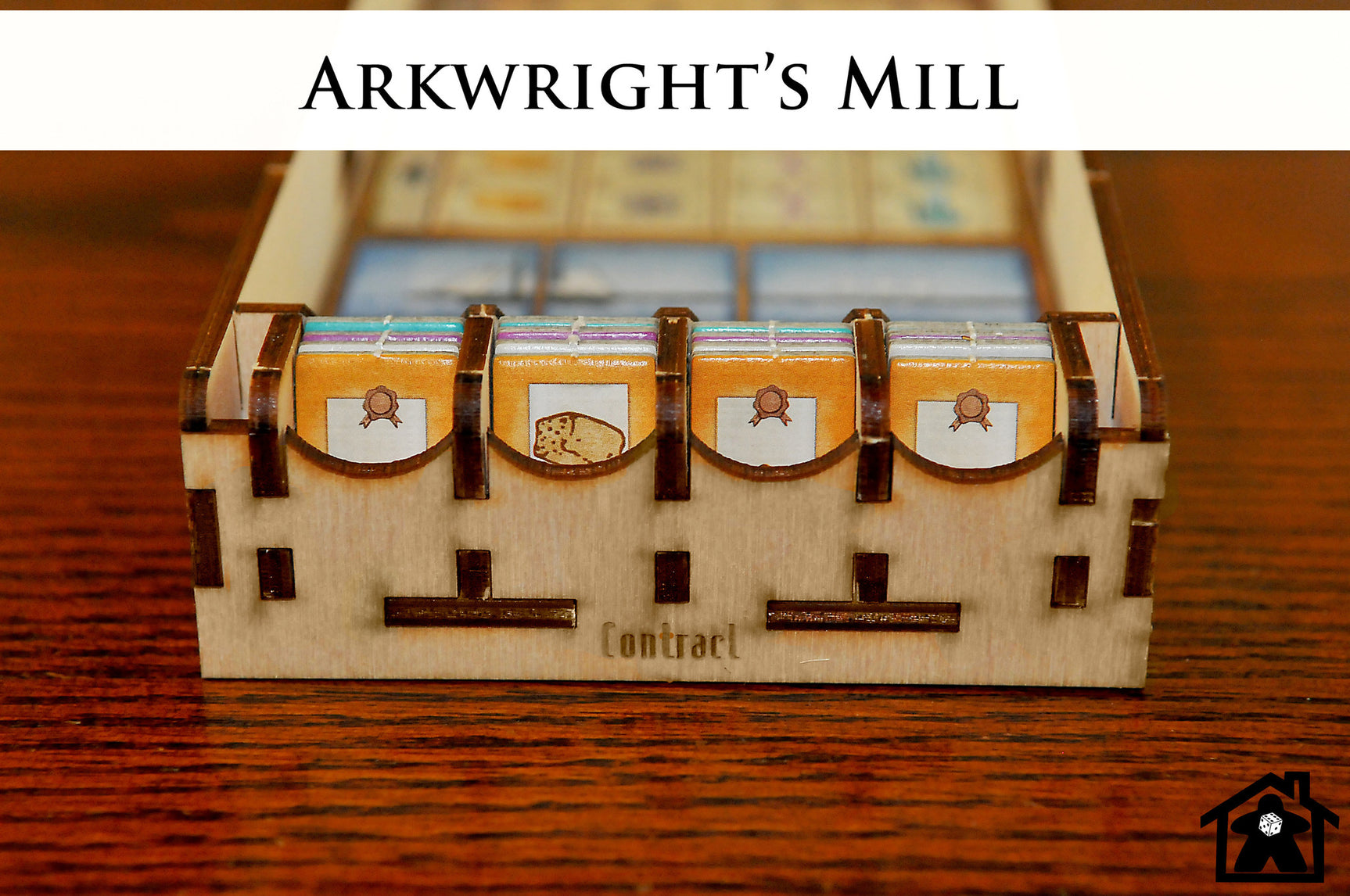 Meeple Realty - Arkwright's Mill (Compatible with ARKWRIGHT™)