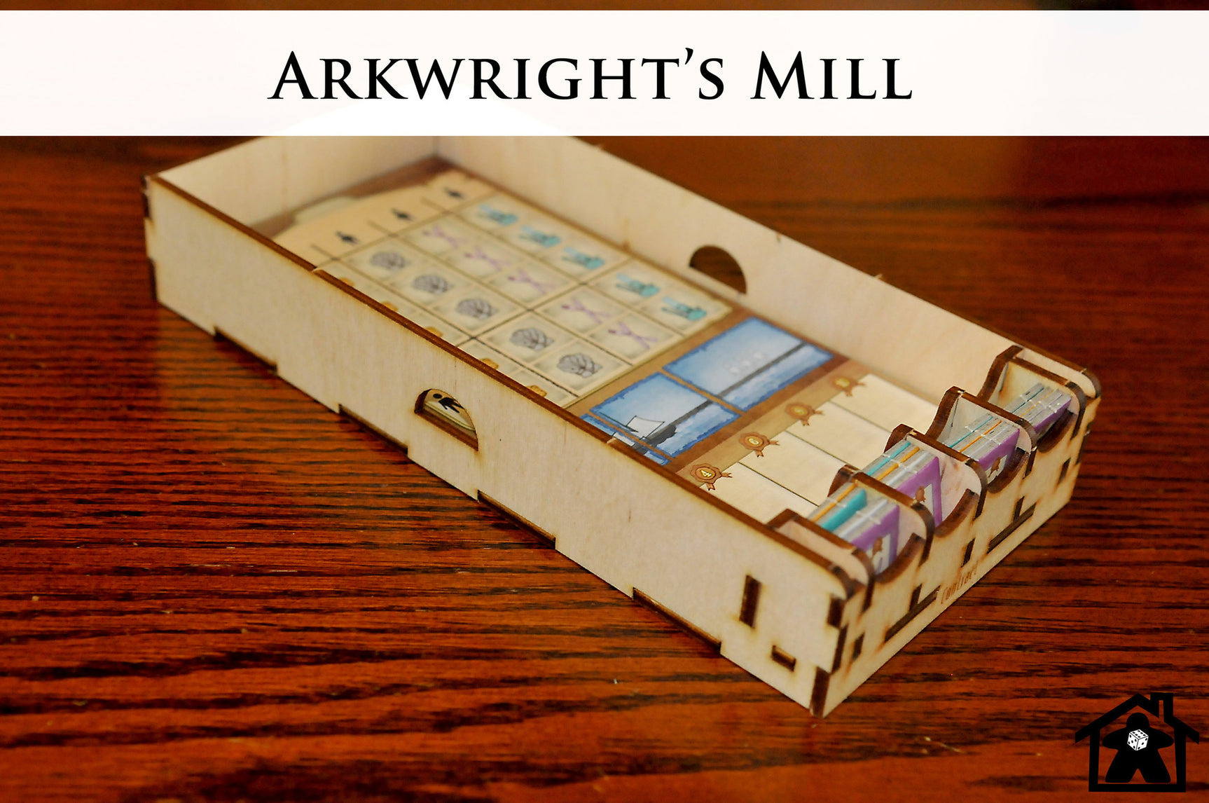 Meeple Realty - Arkwright's Mill (Compatible with ARKWRIGHT™)