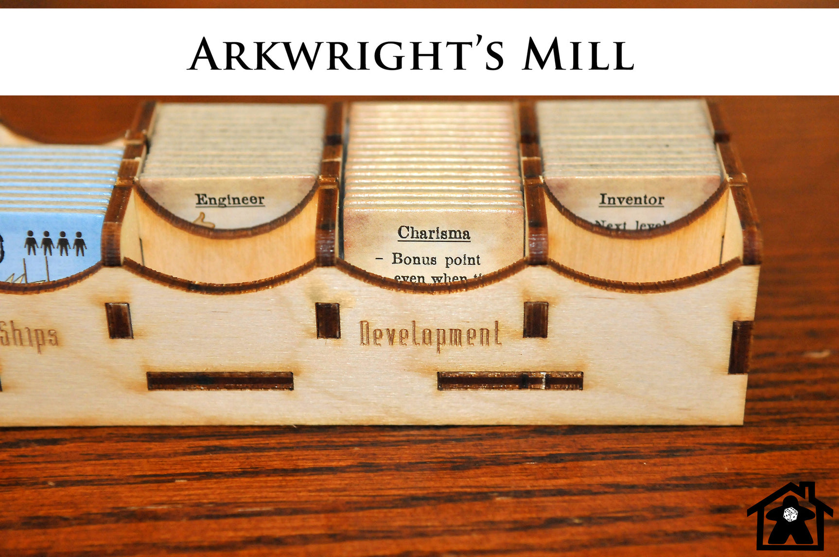 Meeple Realty - Arkwright's Mill (Compatible with ARKWRIGHT™)
