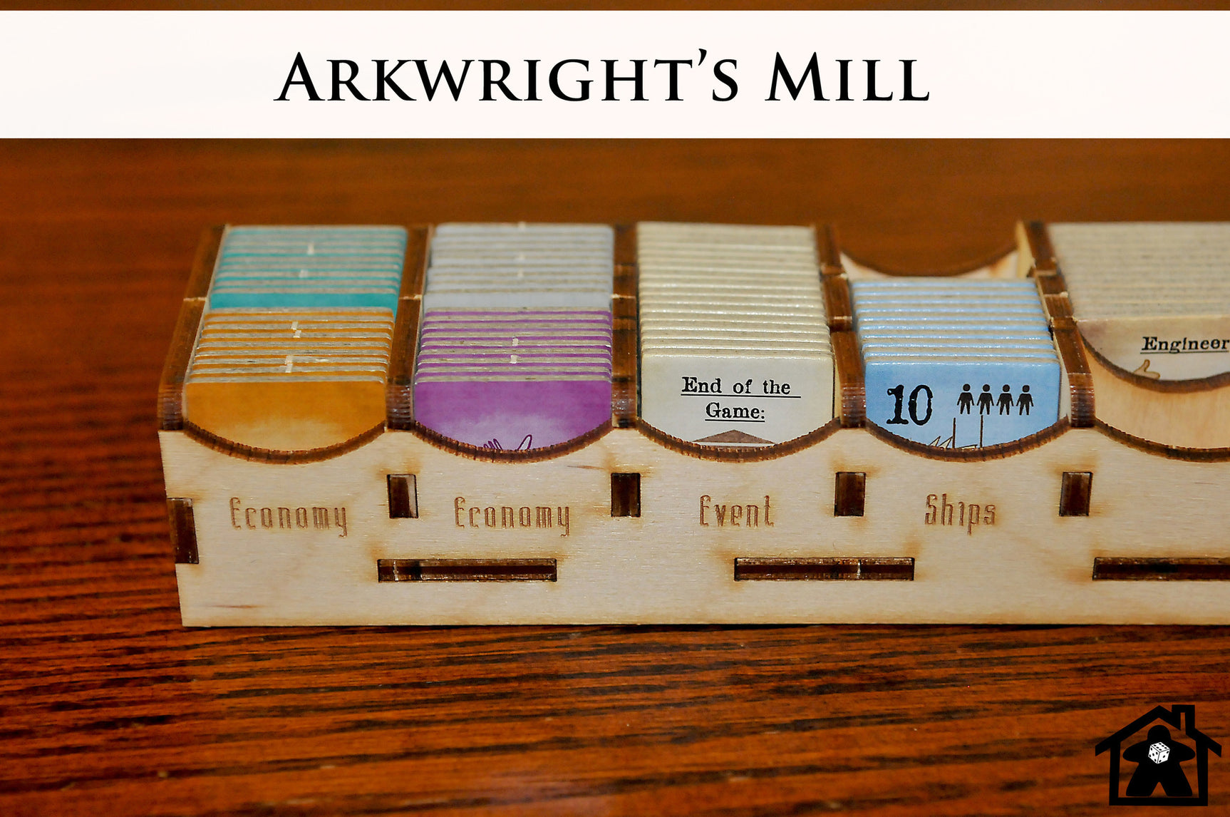 Meeple Realty - Arkwright's Mill (Compatible with ARKWRIGHT™)