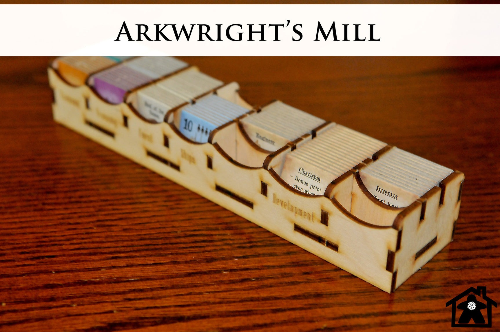 Meeple Realty - Arkwright's Mill (Compatible with ARKWRIGHT™)