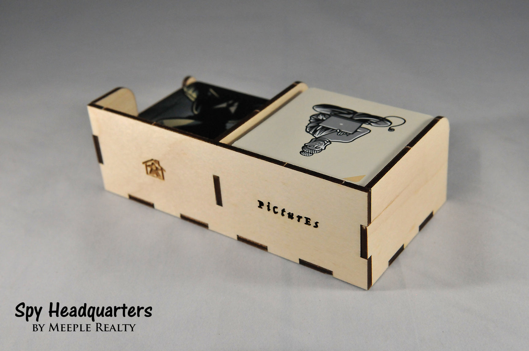 Meeple Realty - Spy Headquarters (Compatible with CODENAMES™)