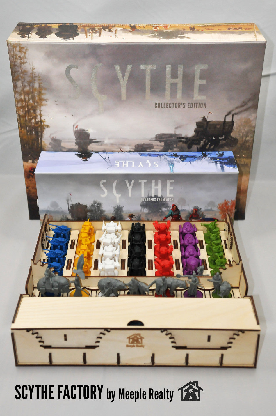 Meeple Realty - Scythe Factory (Compatible with SCYTHE™)