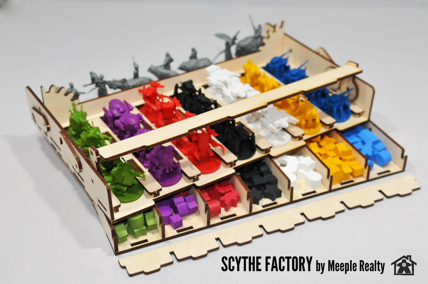 Meeple Realty - Scythe Factory (Compatible with SCYTHE™)