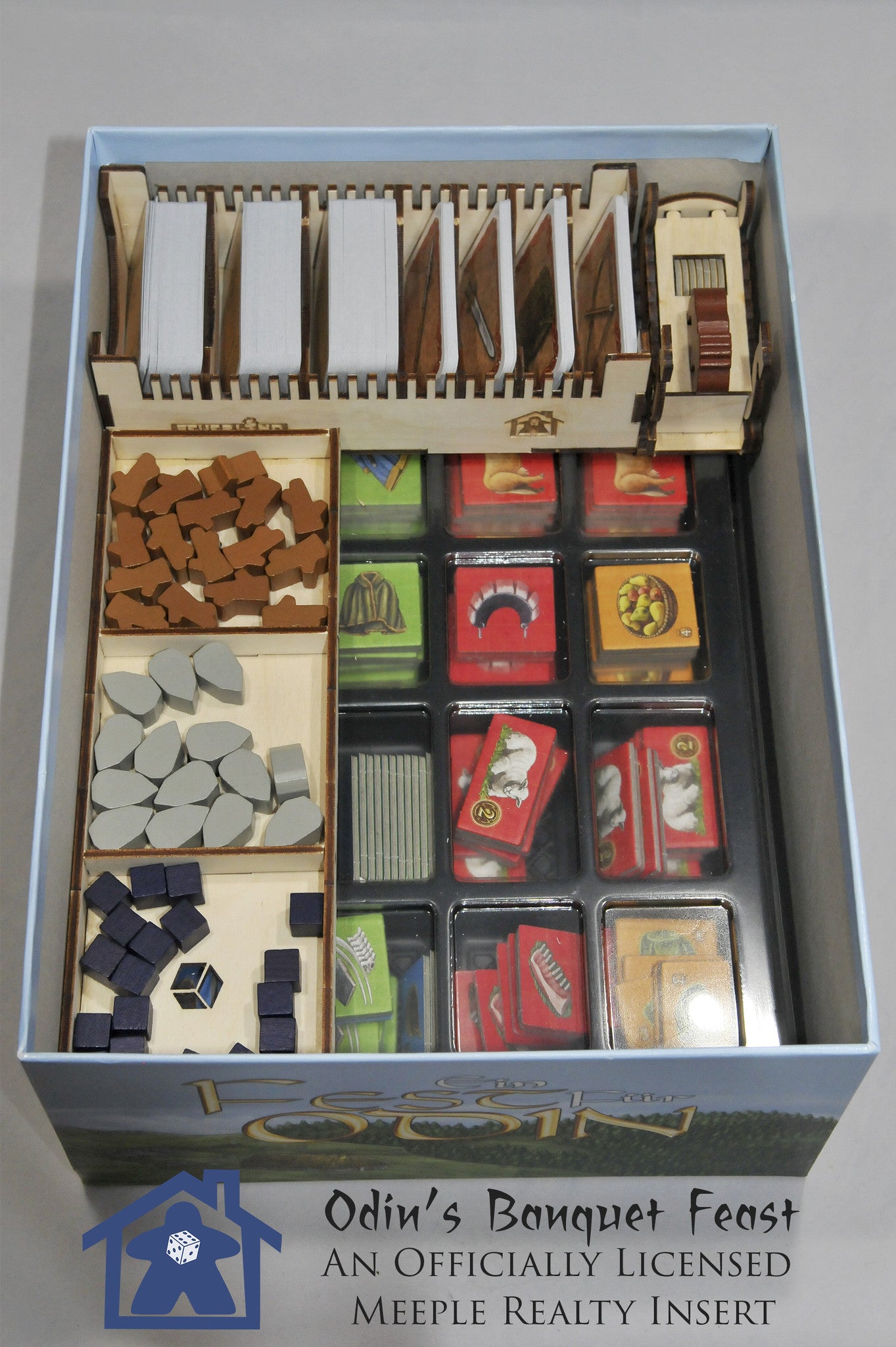 Meeple Realty - Odin's Banquet Hall (Compatible with FEAST FOR ODIN™)